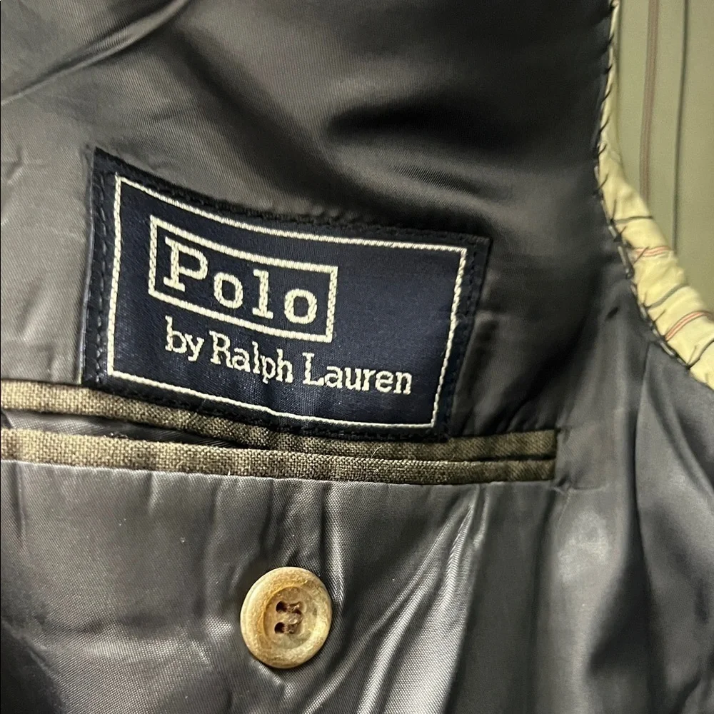 Polo by Ralph Lauren Gray Sport Coat with Classic Tailoring